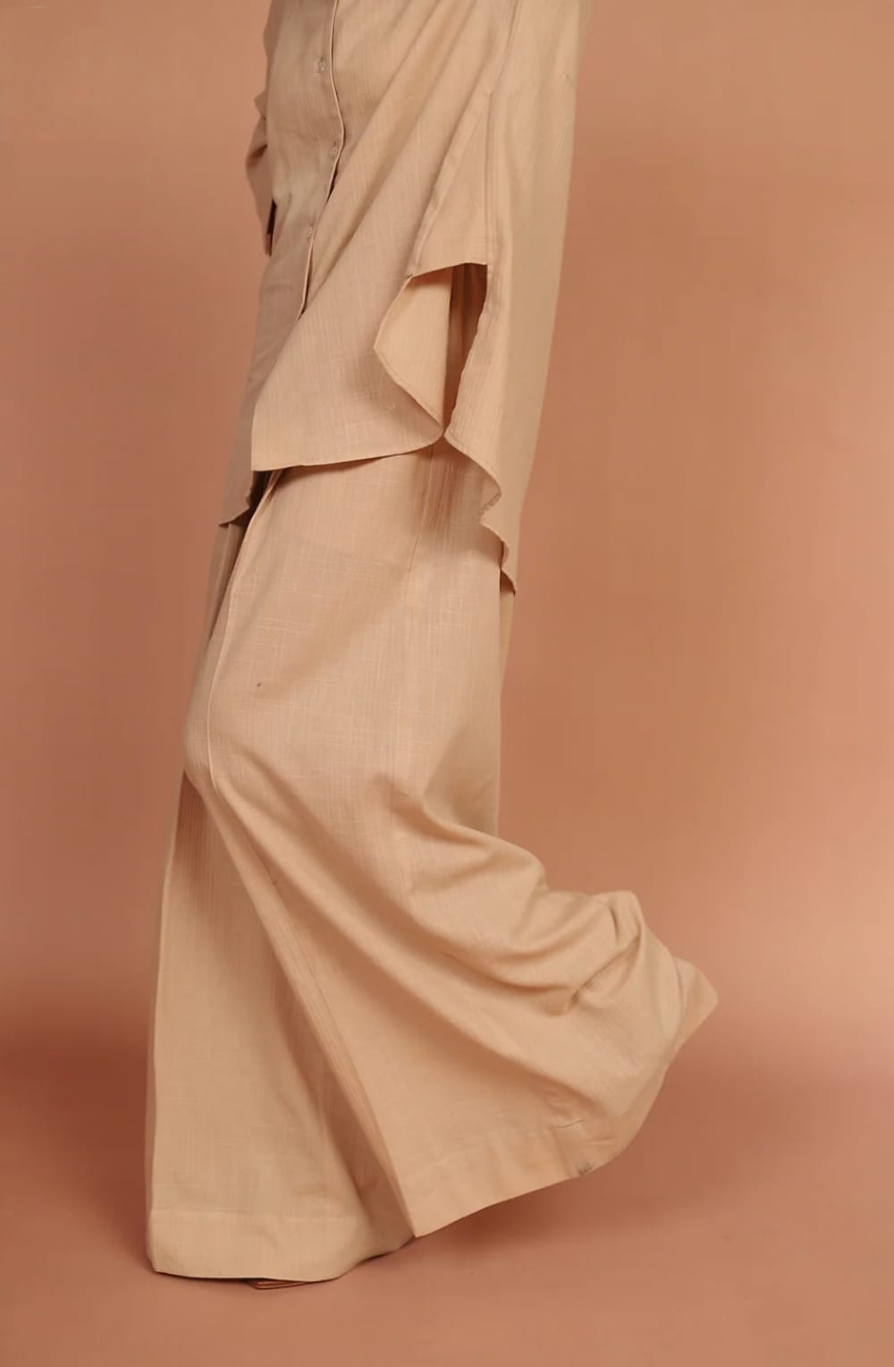 Dune – Beige 2-Piece Irish Lawn Co-ord Set