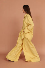 Daisy – Yellow 2-Piece Irish Lawn Co-ord Set