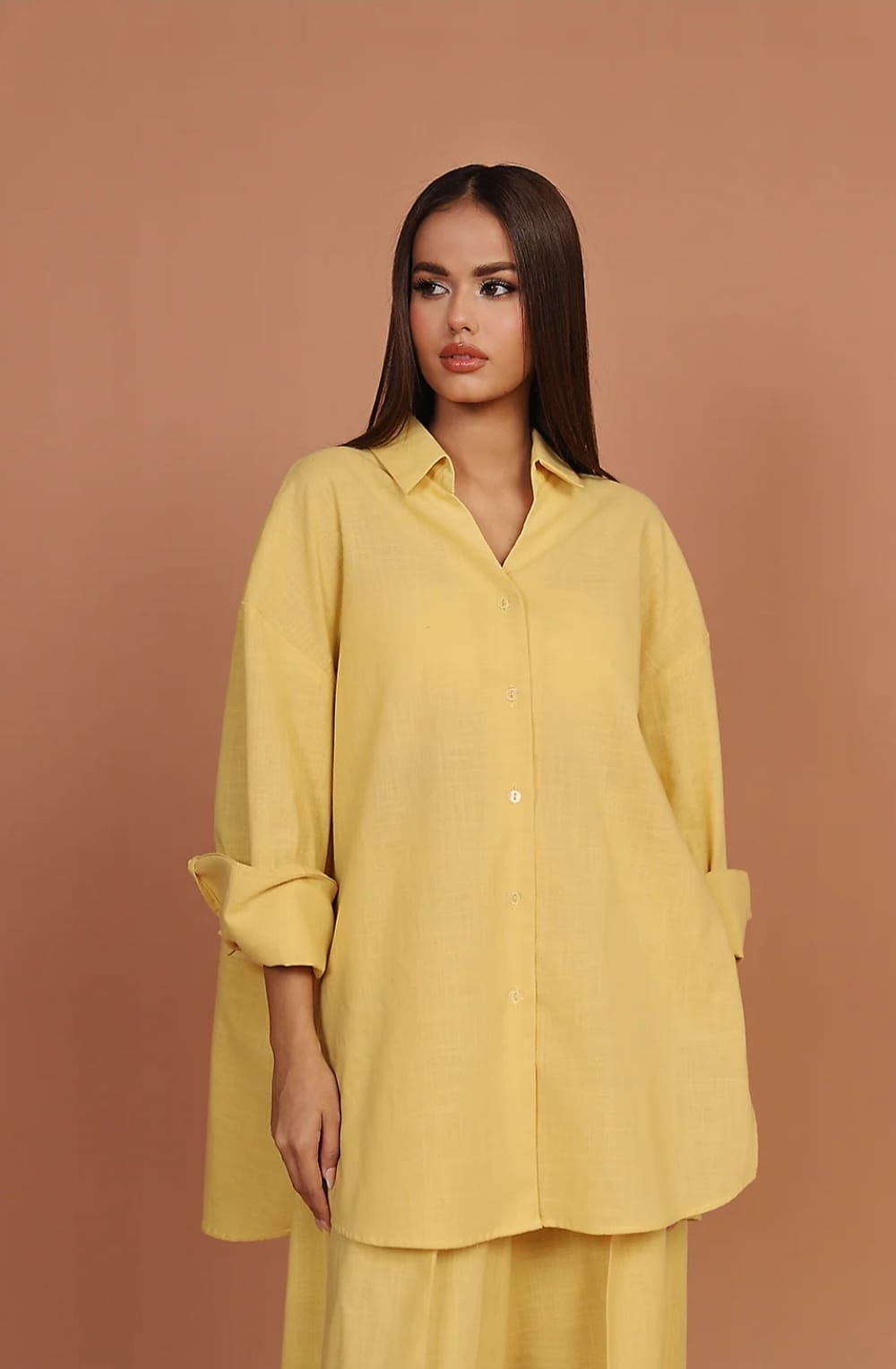 Daisy – Yellow 2-Piece Irish Lawn Co-ord Set
