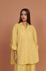 Daisy – Yellow 2-Piece Irish Lawn Co-ord Set