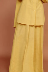 Daisy – Yellow 2-Piece Irish Lawn Co-ord Set